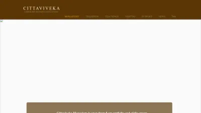 Screenshot preview of cittaviveka.org