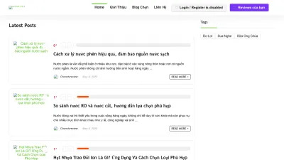 Screenshot preview of chon.vn