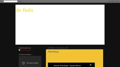 Screenshot preview of defado.blogspot.com