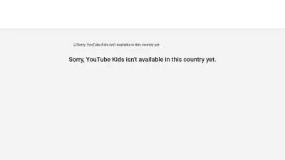 Screenshot of Youtubekids.com
