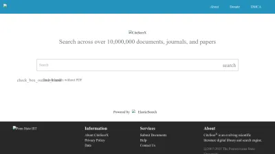 Screenshot of Citeseerx.ist.psu.edu