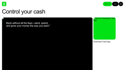 Screenshot preview of cash.app
