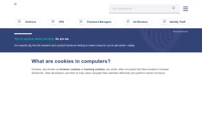 Screenshot preview of allaboutcookies.org