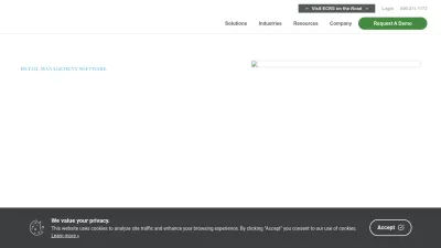 Screenshot preview of ecrs.com