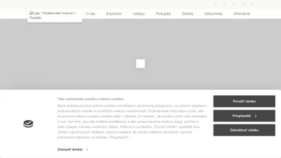 Screenshot preview of muzeumpp.sk