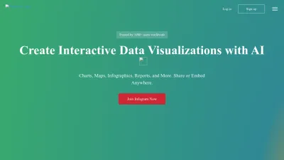 Screenshot preview of infogram.com