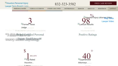 Screenshot preview of terrybryant.com