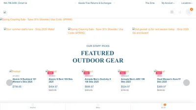 Screenshot preview of bluezonesports.com