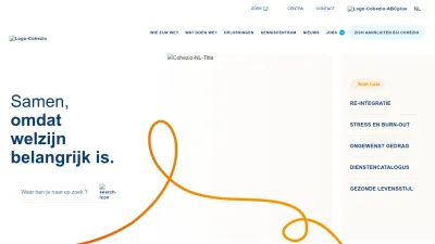 Screenshot preview of cohezio.be