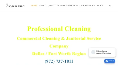 Screenshot preview of daltexjanitorialservices.com