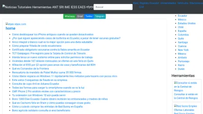 Screenshot preview of elyex.com