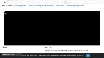 Screenshot of Fakeotube.com