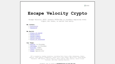 Screenshot of Ev3.xyz