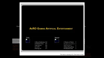 Screenshot of Aerogaming.org