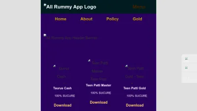 Screenshot of Teenpattimaster.me