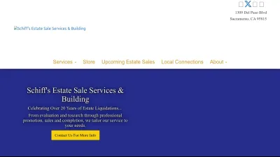 Screenshot preview of schiffestateservices.com