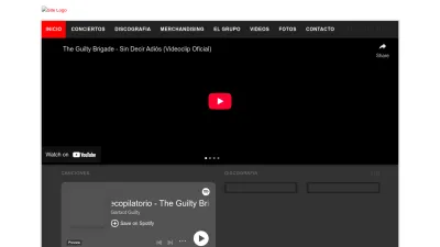 Screenshot of Theguiltybrigade.com
