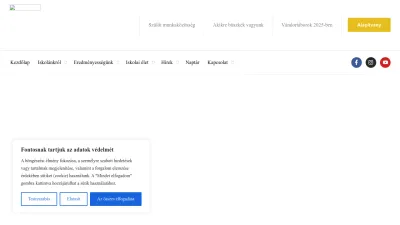 Screenshot of Tovarosi.hu