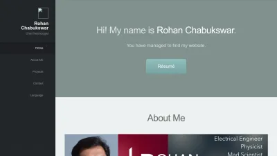 Screenshot preview of chabukswar.ie