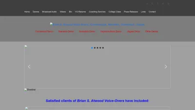 Screenshot preview of briansatwood.com