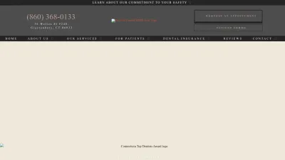 Screenshot of Glastonburysmiles.com