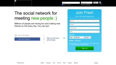 Screenshot preview of tottyx100prexd.hi5.com