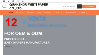Screenshot of Weiypaper.com