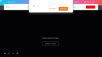 Screenshot preview of fitculture.co.in