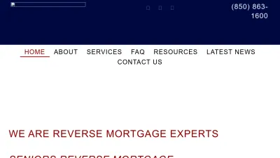 Screenshot preview of seniorsreverse.net