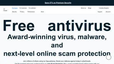 Screenshot preview of avast.com