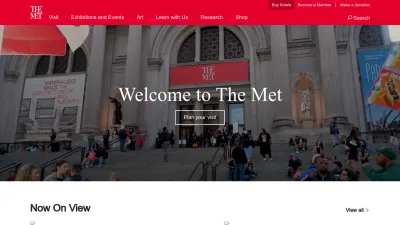 Screenshot preview of metmuseum.org