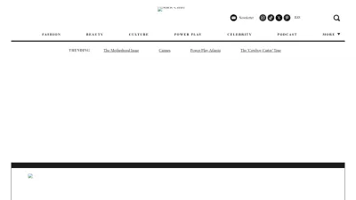 Screenshot preview of marieclaire.com