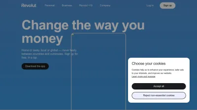 Screenshot preview of revolut.com