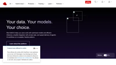 Screenshot preview of redhat.com