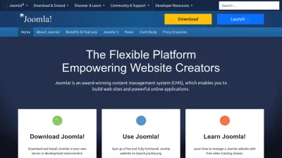 Screenshot preview of joomla.org