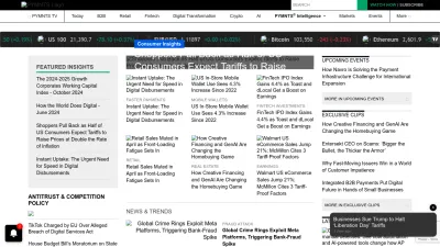 Screenshot preview of pymnts.com