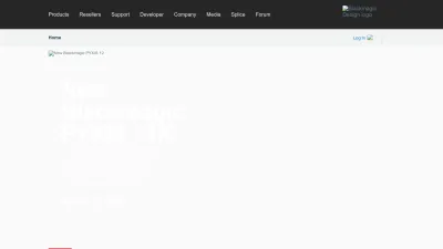 Screenshot preview of blackmagicdesign.com