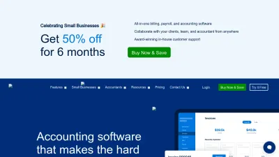 Screenshot of Freshbooks.com
