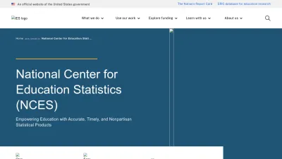 Screenshot of Nces.ed.gov