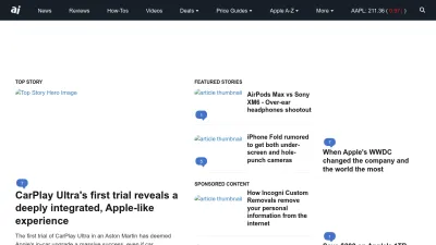 Screenshot preview of appleinsider.com