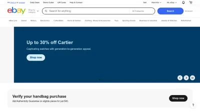 Screenshot preview of pages.ebay.com