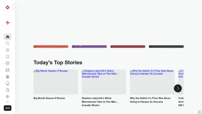 Screenshot of Ign.com
