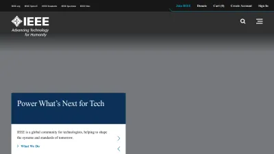 Screenshot preview of ieee.org