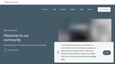 Screenshot preview of facebook.github.io