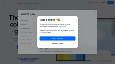 Screenshot preview of coolors.co