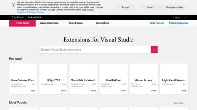 Screenshot preview of marketplace.visualstudio.com