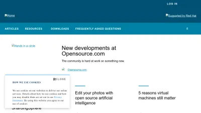 Screenshot of Opensource.com