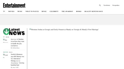Screenshot of Ew.com