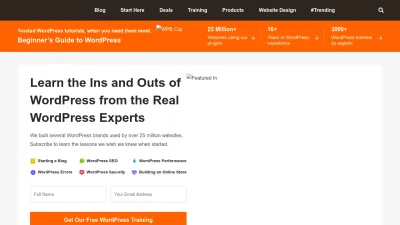 Screenshot of Wpbeginner.com