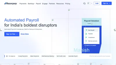 Screenshot of Razorpay.com